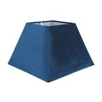 Navy Velvet Square Shade 10"